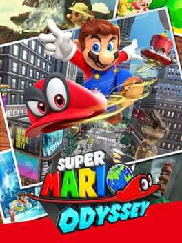 Super Mario Odyssey couverture officielle du jeu
