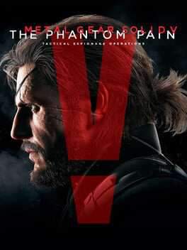 Metal Gear Solid V: The Phantom Pain couverture officielle du jeu
