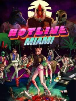 Hotline Miami couverture officielle du jeu