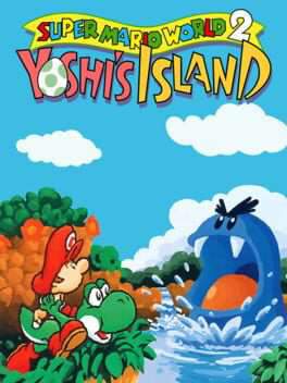Super Mario World 2: Yoshi's Island couverture officielle du jeu