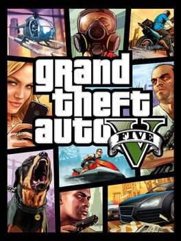 Grand Theft Auto V couverture officielle du jeu
